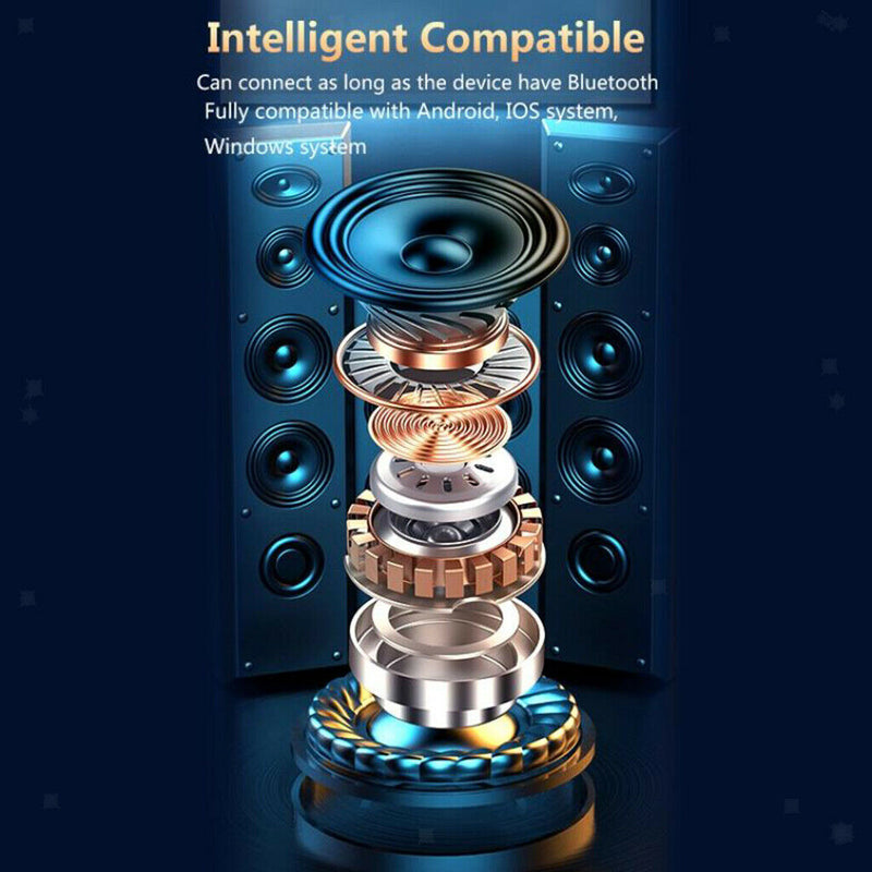 Wireless Earbuds Bluetooth 5.1 Headphones TWS Stereo Noise Cancelling Wireless