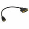 30cm HDMI Male to DVI-D 24+1 Pin Female (M/F) Video Cable Adapter Plug I9X5