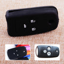 3Button Silicone Remote Flip Key Cover Fob Case fit for Acura MDX TL TSX ZDX RSX
