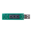 1 pcs green metal USB charging current detection load test equipment discha V4Z2