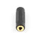 2pcs 3.5mm Jack Female to Female Audio Coupler Adapter Converter Connector