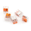 5XSale Wago 221-412  2 Conductor Compact Connector 10 PK Copper Wire Junctio OZ