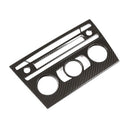 Carbon Fiber Central Control Volume Button Panel Cover Trim for BMW X1 2011