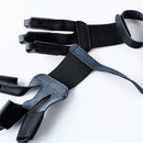 Shooting Guard 3 Finger Protector Glove Cowhide Archery Arrow Bow Black