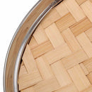 2 Tier 20Cm Bamboo Steamer Basket With Cover Cookware Kitchen For Dumpling