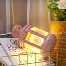 Portable LED Candlestick Light Table Lantern Lamp Ornaments Xmas Home Decoration