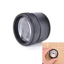 Portable 30x36mm Jeweler Loupes Magnifier Tool Glass Loop Pocket Microscope FT