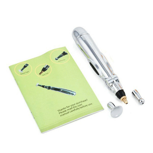 Pen Electronic Acupuncture Meridian Energy Heal Massage Pain Relief ES