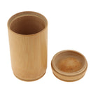 Portable Seal Tea Canister Round Tin Food Storage Serving Container Box a