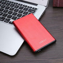 USB 3.0 Hard Disk Case External Enclosure Box for 2.5 inch HDD SSD (Red) A