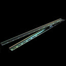2pcs Slotted Metal 35mm DIN Mounting Rail 40cm Long for AC Contactor