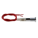 12V 6mm LED Indicator Singal Light Bulb with Wrie for Car Truck Boat White