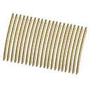 21Pc Brass Frets Wire Fretwire 2.0mm Guitar Part For Folk/Acoustic Guitar