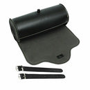Motorcycle Fork Pouch Luggage Saddle Tool Barrel PU Leather Roll Bag CGY