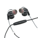 Metal Stereo In-ear Headphones HIFI Bass Headset Sport Running Earphone With Mic