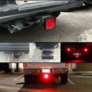 12-Led Brake Light Trailer Hitch Cover Fit Towing & Hauling 2 inch Standard
