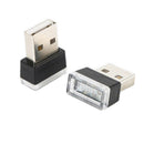 5Pcs Mini USB LED Light Blue Lamp For Car Atmosphere Lamp Bright Flexible fdas