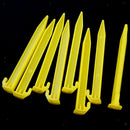 5Pcs Heavy Duty 14.7cm Camping Tent Pegs Plastic Durable Awning Stakes Pins