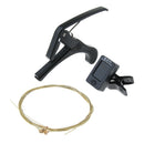 Guitar String & Quick Change Capo & Tuner for Guitar Replacement Parts