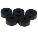5 Pack 37x15mm Furniture Cabinet Round Rubber Case Feet Anti-Slip Circular