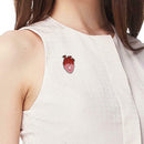 Heart Pin Brooch Creative Switch Women Lapel Jacket Clothes Backpack Badges