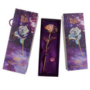 Artificial Plastic Rose Flower Handcrafted Long Stem Flowers Valentines Gift