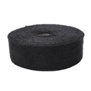 Black Fiberglass Exhaust Header Wrap Pipe Wrap Tape Turbo Heat Insulation C
