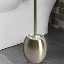 1 Set Stainless Steel Toilet Brush Holders Brush Toilet Cleaning Brush Toil
