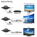 Indoor Aerials 1080P 4K HD TV Antenna Amplified 980 Mile Range Skywire Amplified