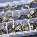 Stainless Steel 8-38mm Hose Pipe Hoop Useful Hose Clamps Wire Assorted hot 60pcs