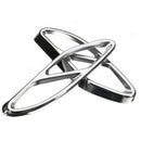 2*Car Exhaust Pipe Tail Cover Trim For Mercedes Benz ABCE Class CLA GLC GLS Bj