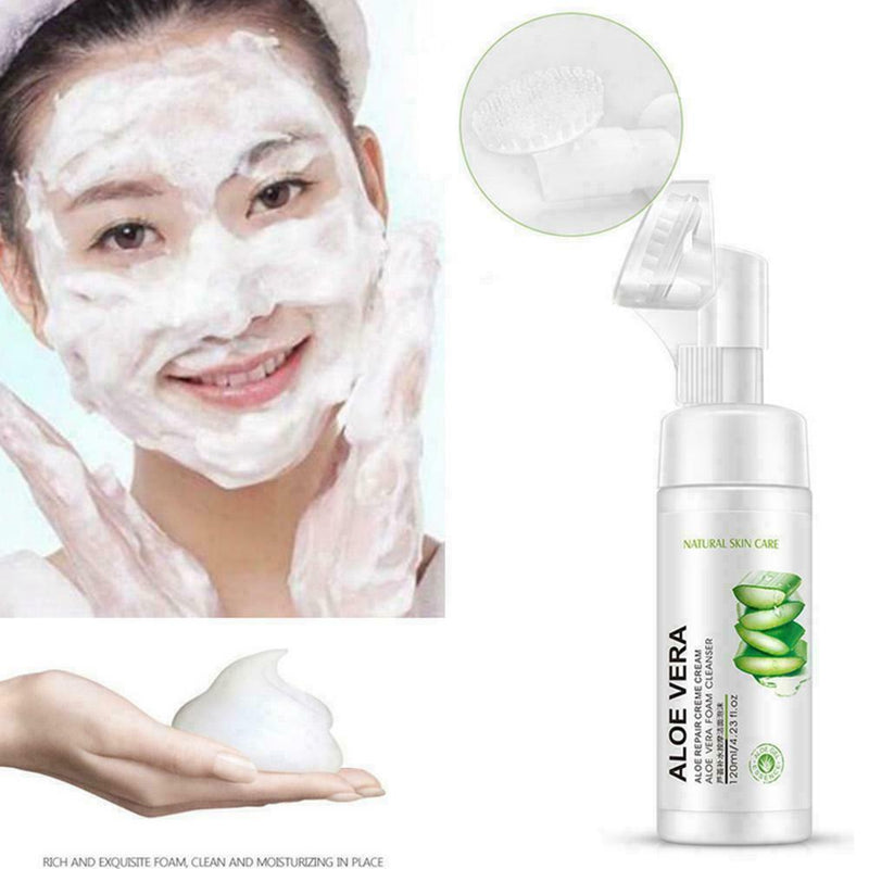 New Aloe Hydrating Oil Control Facial Cleanser Remove Blackheads Moisturizi N7O6