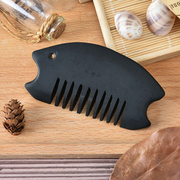 natural bian stone guasha gua sha comb massage scrape  healthy curetoo Gn