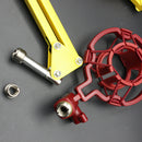 2pcs Spherical Cap Nut Screw for Microphone Mounts Adapter Connector Converter