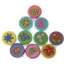 10Pcs Kid Cartoon Fun Self Inking Rubber Stamps Scrapbooking Cute School Craft