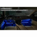 12V LED Strip Lights Car Interior Lights Footwell Lights Dimmable Ambient L D1T7
