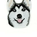 1pc Husky Dog Embroidery Sew Iron On Patch Badge Clothes Applique Accessories  Z