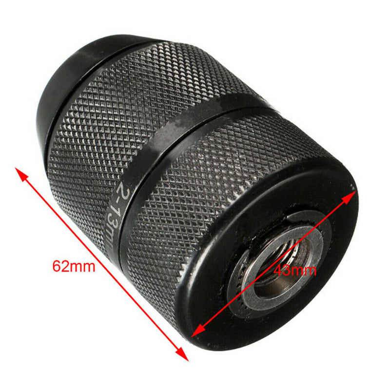 2-13mm heavy duty 1/20-20UNF quick change keyless drill chuck tool FT