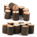 Rustic Wood Table Numbers Holder Wood Place Card Holder Party Wedding Table J8P4
