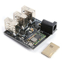 DC-DC 9V/12V to 5V 8A Step Down Power Bank Board 3 USB Charging Module Borad