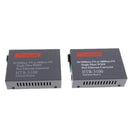 2pcs 25KM Simplex Fiber Optic Converter Fast Enternet Converter HTB-3100AB