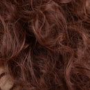 Real Thick Long Hair Full Wig Curly Straight Synthetic Brown Blonde Auburn Wigs