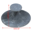 Black Gua Sha stone Natural Black Ore Stone Gua Sha Massage Tool Relaxation t.AU