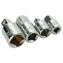 Socket Wrench Set Adapter Nut 4-tlg Reduction reducer 1/4 1/2// 3/8 L7L3 B6Z0
