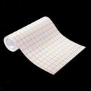 Clear Vinyl Transfer Paper Tape Roll-12 x 6.6 FT w/Alignment Grid Application