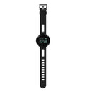 DM58 Smart Watch Monitor Fitness Tracker Heart Rate Bracelet (Black+Grey)