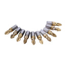10pcs Electric Screwdriver Bits S2 Ti-plated PH2 Antiskid Screwdriver Bits