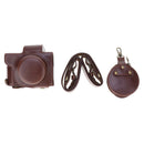 for  G1 X Mark III Retro Camera PU Leather Case