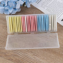 30Pcs Colorful erasable fabric tailors chalk fabric patchwork Sewing mark ME