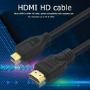 1.5m Micro HDMI to HDMI Cable 4K HD Video Adapter Cord for Raspberry Pi 4B
